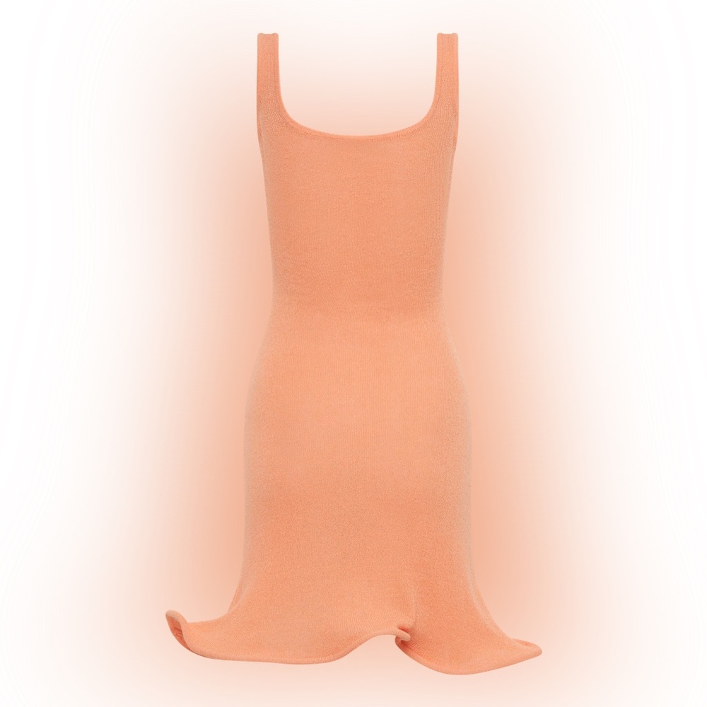 SANDRA Square Neck Knit Mini Dress - Picture 4 of 5